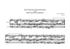 Herr Gott, nun sei gepreiset, BWV 601: Für Orgel by Johann Sebastian Bach