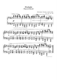 No.20 in C Minor: para piano (partituras de alta qualidade) by Frédéric Chopin
