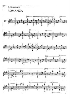 Romance in A Major: Romance in A Major by Robert Schumann