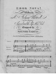 Ebor Nova: Ebor Nova by Manuel del Pópulo Vicente Rodriguez Garcia