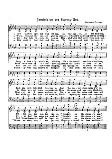 Jamie's on the Stormy Sea: em E flat Maior by Bernard Covert