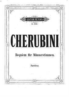 Requiem in D Minor: Requiem in D Minor by Luigi Cherubini