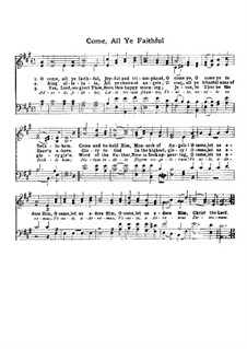 Vocal version: para coro by John Francis Wade