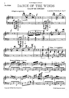 Dance of the Winds, Op.17: Dance of the Winds by A. Jackson Peabody