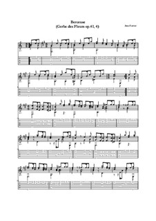 Gerbe des fleurs, Op.41: No.4 Berceuse by José Ferrer