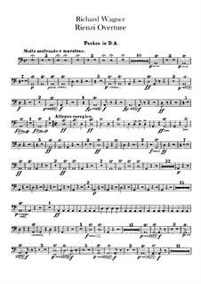 Rienzi, the Last of the Tribunes, WWV 49: Abertura- parte percussão by Richard Wagner