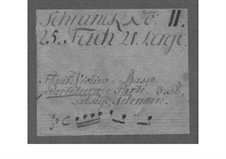 Trio Sonata for Violin, Flute and Basso Continuo in C Minor, TWV 42:c1: Partes by Georg Philipp Telemann