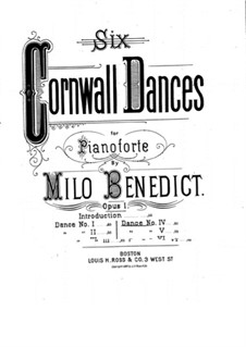 Six Cornwall Dances, Op.1: eletronica No.4 by Milo Ellsworth Benedict