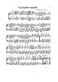 Clicquot Galopp, Op.64: Clicquot Galopp by H. Herrmann
