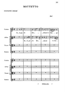 Incipite domino in timpanis: Incipite domino in timpanis by Giovanni Croce