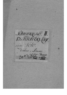 Sonata for Violin and Basso Continuo, GraunWV C:XVII:69: Sonata para violino e basso continuo by Johann Gottlieb Graun