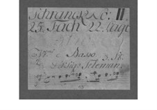 Trio Sonata for Two Violins and Basso Continuo in A Major, TWV 42:A8: Trio Sonata for Two Violins and Basso Continuo in A Major by Georg Philipp Telemann