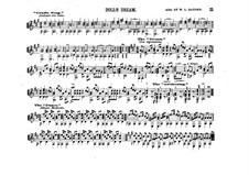 Dolly's Dreaming and Awakening, Op.202: Para Guitarra by Theodore Oesten