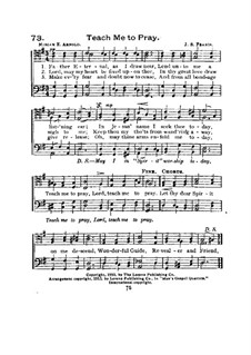 Teach Me to Pray: Teach Me to Pray by John Sylvester Fearis