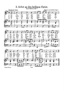 Gebet an den heiligen Christ: Gebet an den heiligen Christ by Gottlob Siegert