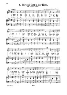 Ehre sei Gott in der Höhe: Ehre sei Gott in der Höhe by Joachim Neander