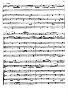 Concerto para violino, oboé e cordas No.1 em dó menor, BWV 1060r: movimento II by Johann Sebastian Bach