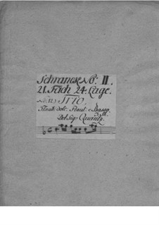 Trio Sonata for Flute, Recorder and Basso Continuo, QV 2:Anh.3: Trio Sonata for Flute, Recorder and Basso Continuo by Johann Joachim Quantz