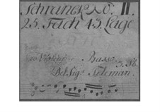 Trio Sonata for Two Violins and Basso Continuo in D Major, TWV 42:D1: Trio Sonata for Two Violins and Basso Continuo in D Major by Georg Philipp Telemann