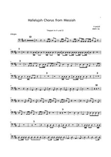 No.44 Hallelujah: Peça para Timpano by Georg Friedrich Händel