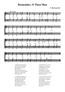 Remember, O Thou Man: para coro misto by Thomas Ravenscroft
