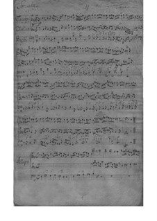 Trio Sonata for Violin, Flute and Basso Continuo in E Minor, TWV 42:e1: Partitura completa by Georg Philipp Telemann