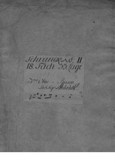 Trio Sonata for Violin, Oboe and Basso Continuo, TWV 42:F12: Trio Sonata for Violin, Oboe and Basso Continuo by Georg Philipp Telemann