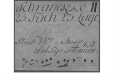 Quartet for Violin, Flute, Cello and Basso Continuo, TWV 43:h1: Quartet for Violin, Flute, Cello and Basso Continuo by Georg Philipp Telemann