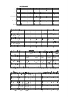 Woodwind Quintet in C Major, Op.91 No.1: movimento III by Anton Reicha