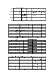 Woodwind Quintet in A Minor, Op.100 No.5: movimento III by Anton Reicha