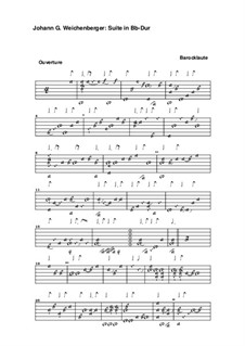Suite in B Flat Major: Suite in B Flat Maior by Johann Georg Weichenberger