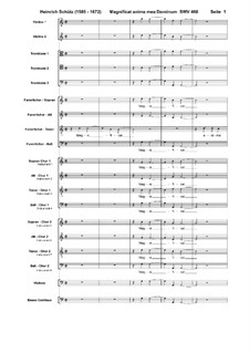 My Soul Doth Magnify the Lord, SWV 468: My Soul Doth Magnify the Lord by Heinrich Schütz