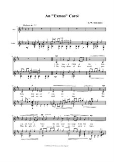 An Exmas Carol: Sung version by David W Solomons