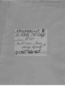 Trio Sonata for Violin, Flute and Basso Continuo in D Major, QV 2:14: Trio Sonata for Violin, Flute and Basso Continuo in D Major by Johann Joachim Quantz