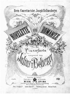 Novelette and Romance, Op.2: Novelette and Romance by Gyula Beliczay
