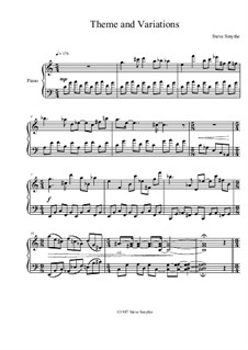 Theme and Variations: tema e variações by Steve Hansen Smythe