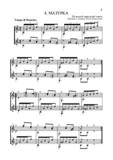 Mazurka for Two Guitars: Mazurka for Two Guitars by folklore