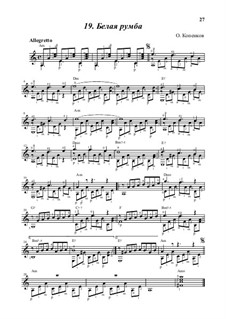White rumba, Op.14: White rumba by Oleg Kopenkov