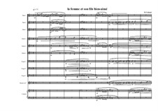 Musique inspirée par les dames de Relatieplanet: No.11 for Wind ensemble, Horn and Celeste, MVWV 647 by Maurice Verheul