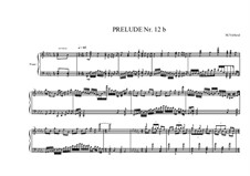 Prelude No.12b for piano, MVWV 94: Prelude No.12b for piano by Maurice Verheul