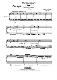 Movimento No.4 Romanza in fa, CS011 No.4: Movimento No.4 Romanza in fa by Santino Cara