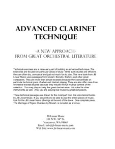 Advanced Clarinet Technique: Advanced Clarinet Technique by John Gibson