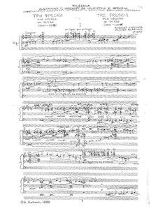 Tre Freschi per Organo, Op.19/126: Tre Freschi per Organo by Alexey Kurbanov