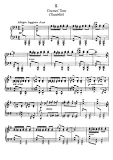 Three Piano Pieces: No.2 Gnomes' Tune by Edvard Grieg