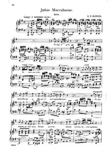 Judas Maccabaeus, HWV 63: Pious Orgies, Pious Airs by Georg Friedrich Händel