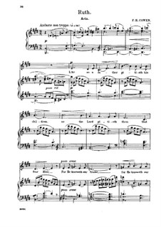 Ruth. Aria 'Like as a Father Pitieth His Children': Ruth. Aria 'Like as a Father Pitieth His Children' by Frederic Hymen Cowen