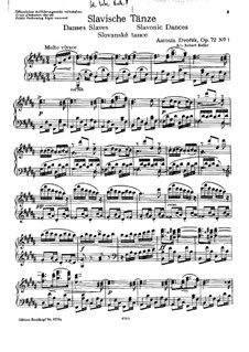 Book I: Para Piano by Antonín Dvořák