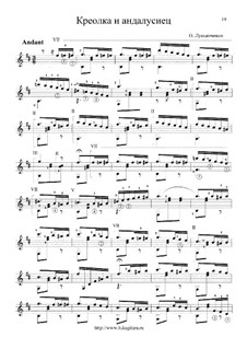 Креолка и андалусиец, Op.14: Креолка и андалусиец by Oleg Lukyanchikov