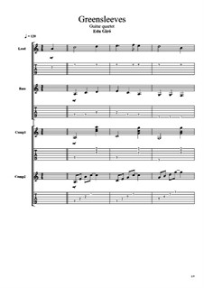 Chamber version: For guitar quartet by folklore