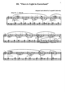 Swedish Suite No.1: No.3 There is Light in Easterland by folklore